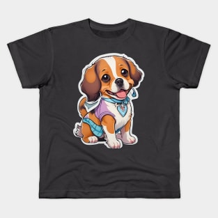 Cutie Doggy Kids T-Shirt